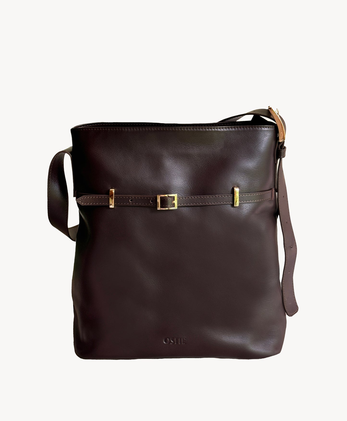 BUCKET BAG MARRÓN